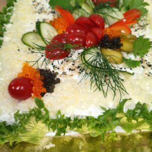 Kahe kala tort